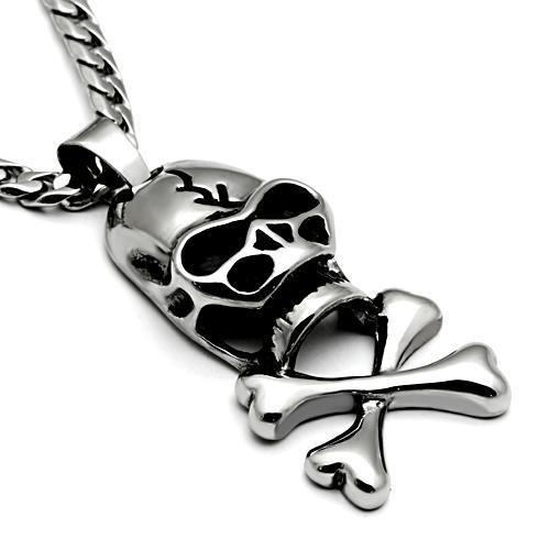 MATK457 - High polished (no plating) Stainless Steel Necklace with No Stone