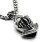 MATK458 - High polished (no plating) Stainless Steel Chain Pendant with No Stone