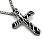 MATK460 - High polished (no plating) Stainless Steel Chain Pendant with No Stone