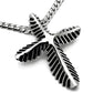 MATK461 - High polished (no plating) Stainless Steel Chain Pendant with No Stone