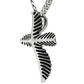 MATK461 - High polished (no plating) Stainless Steel Chain Pendant with No Stone
