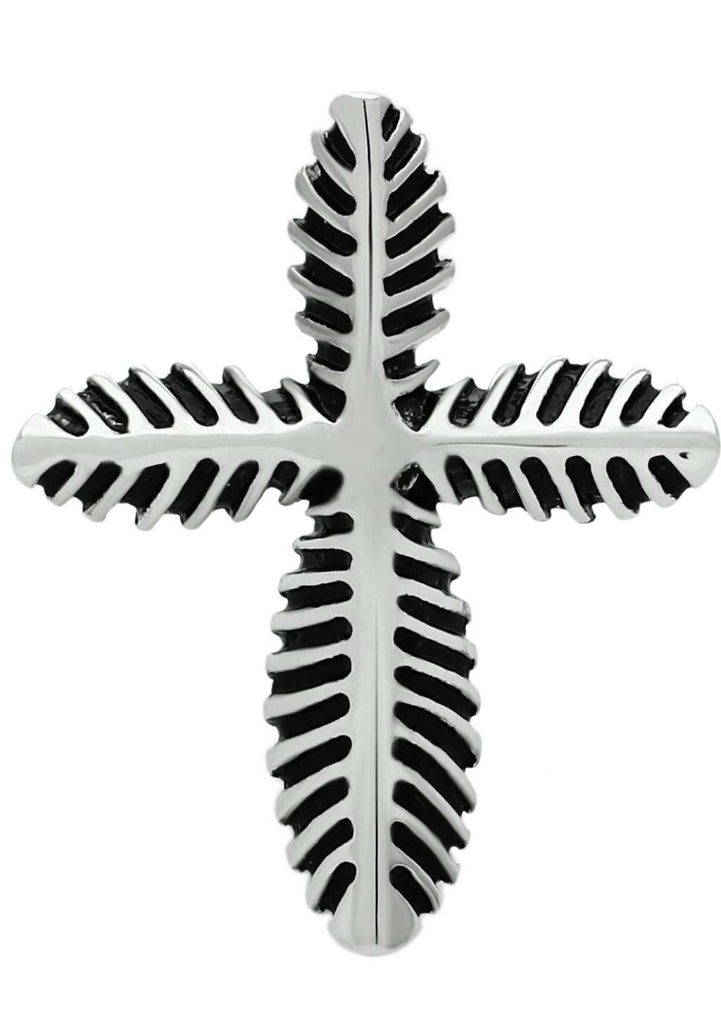 MATK461 - High polished (no plating) Stainless Steel Chain Pendant with No Stone