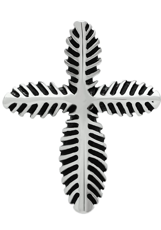 MATK461 - High polished (no plating) Stainless Steel Chain Pendant with No Stone