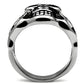 MATK468 - High polished (no plating) Stainless Steel Ring with No Stone