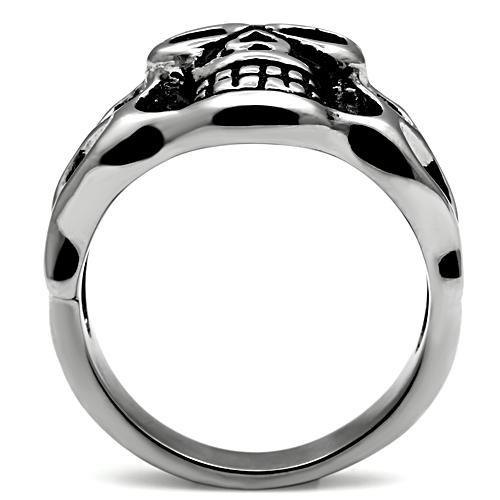 MATK468 - High polished (no plating) Stainless Steel Ring with No Stone