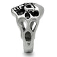 MATK468 - High polished (no plating) Stainless Steel Ring with No Stone