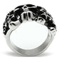 MATK471 - High polished (no plating) Stainless Steel Ring with No Stone