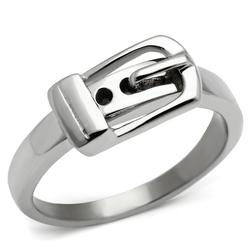 MATK472 - High polished (no plating) Stainless Steel Ring with No Stone