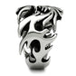 MATK479 - High polished (no plating) Stainless Steel Ring with No Stone