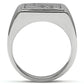 MATK482 - High polished (no plating) Stainless Steel Ring with No Stone