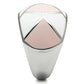 MATK508 - High polished (no plating) Stainless Steel Ring with Epoxy  in Multi Color