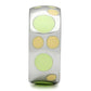 MATK513 - High polished (no plating) Stainless Steel Ring with Epoxy  in Multi Color