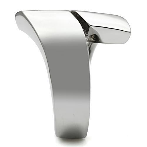 MATK516 - High polished (no plating) Stainless Steel Ring with No Stone