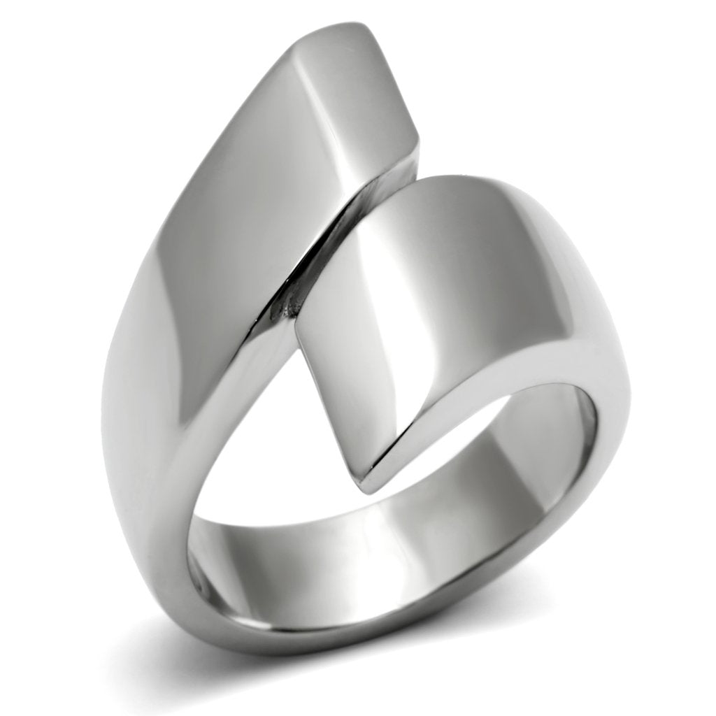MATK516 - High polished (no plating) Stainless Steel Ring with No Stone