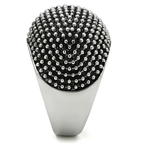 MATK519 - High polished (no plating) Stainless Steel Ring with No Stone