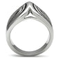 MATK521 - High polished (no plating) Stainless Steel Ring with No Stone
