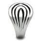 MATK521 - High polished (no plating) Stainless Steel Ring with No Stone