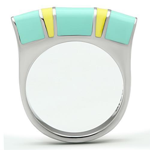 MATK528 - High polished (no plating) Stainless Steel Ring with No Stone