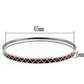 MATK529 - High polished (no plating) Stainless Steel Bangle with Epoxy  in Siam