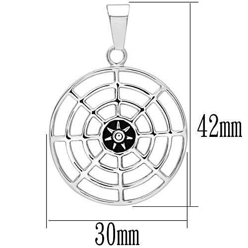 MATK563 - High polished (no plating) Stainless Steel Necklace with No Stone