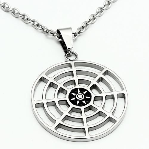 MATK563 - High polished (no plating) Stainless Steel Necklace with No Stone