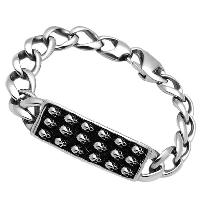 MATK573 - High polished (no plating) Stainless Steel Bracelet with No Stone