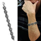 MATK576 - High polished (no plating) Stainless Steel Bracelet with No Stone