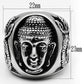 MATK582 - High polished (no plating) Stainless Steel Ring with No Stone