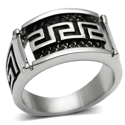 MATK584 - High polished (no plating) Stainless Steel Ring with No Stone