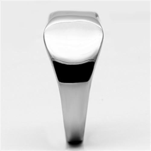 MATK618 - High polished (no plating) Stainless Steel Ring with No Stone