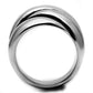 MATK633 - High polished (no plating) Stainless Steel Ring with No Stone