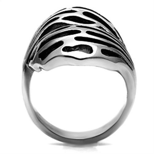 MATK636 - High polished (no plating) Stainless Steel Ring with No Stone