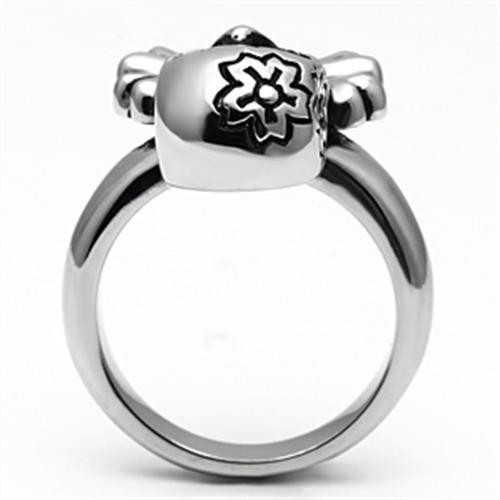 MATK667 - High polished (no plating) Stainless Steel Ring with No Stone