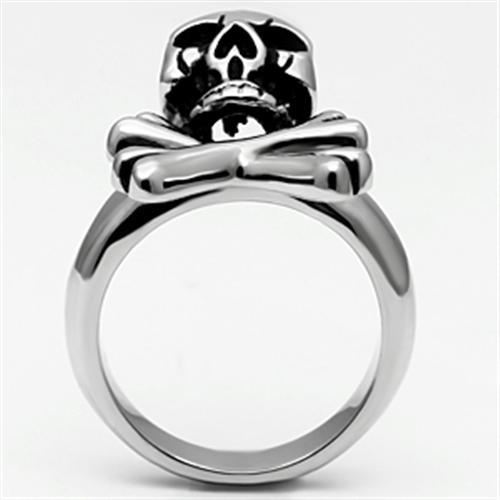 MATK667 - High polished (no plating) Stainless Steel Ring with No Stone