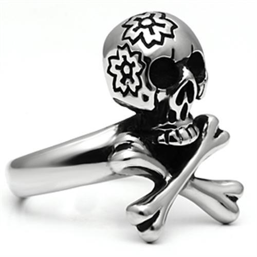 MATK667 - High polished (no plating) Stainless Steel Ring with No Stone