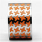 MATK679 - High polished (no plating) Stainless Steel Ring with Epoxy  in Orange