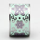MATK824 - High polished (no plating) Stainless Steel Ring with Epoxy  in Multi Color