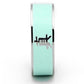 MATK836 - High polished (no plating) Stainless Steel Ring with Epoxy  in Turquoise