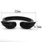 MATK987 - IP Black(Ion Plating) Stainless Steel Ring with No Stone
