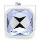 MAVL013 -  Resin Ring with Synthetic Acrylic in Light Amethyst