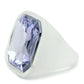 MAVL013 -  Resin Ring with Synthetic Acrylic in Light Amethyst