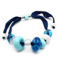 MAVL023 -  Resin Necklace with Synthetic Synthetic Stone in Multi Color