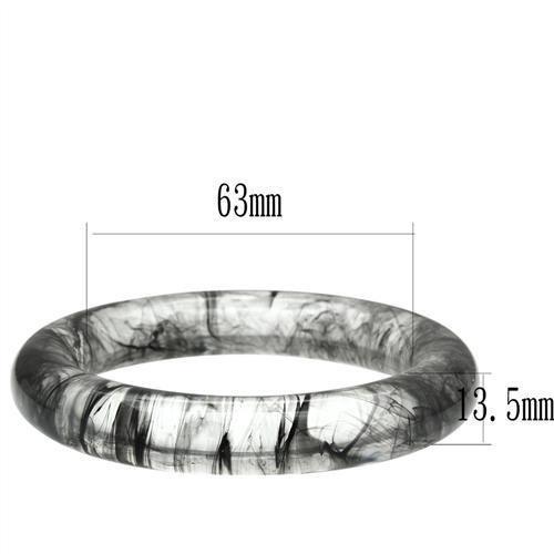 MAVL050 -  Resin Bangle with No Stone